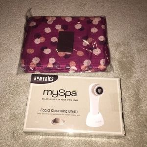 NWT Homedics myspa facial cleansing brush